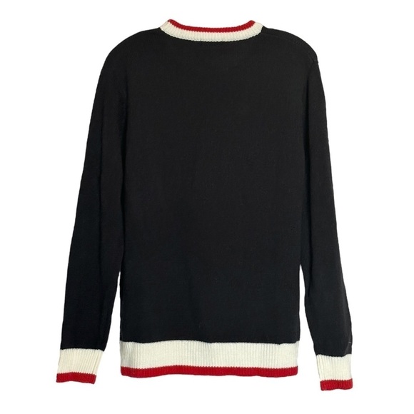 Ugly Christmas Sweater Reindeer 3D Nose Holiday Party Wool Blend Knit Unisex M - Picture 3 of 10